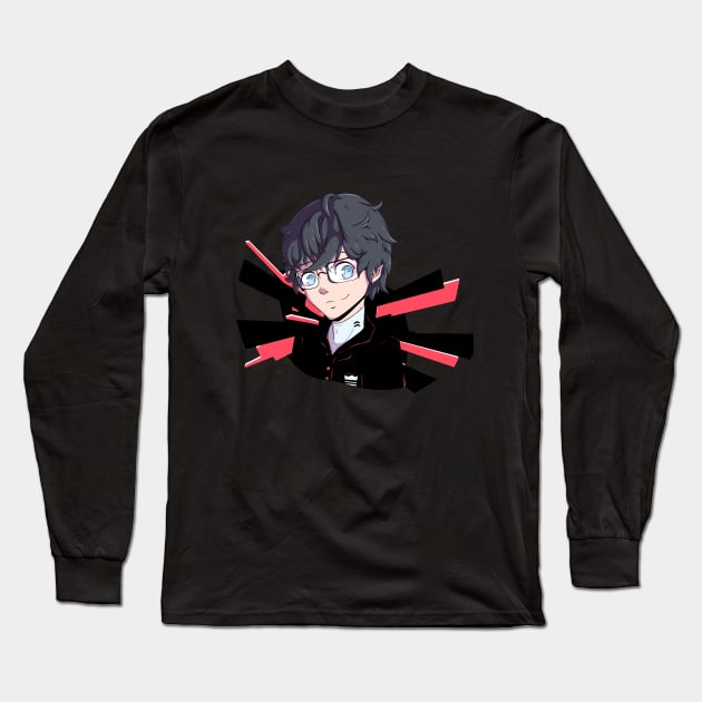 Joker! Long Sleeve T-Shirt by Rhekara